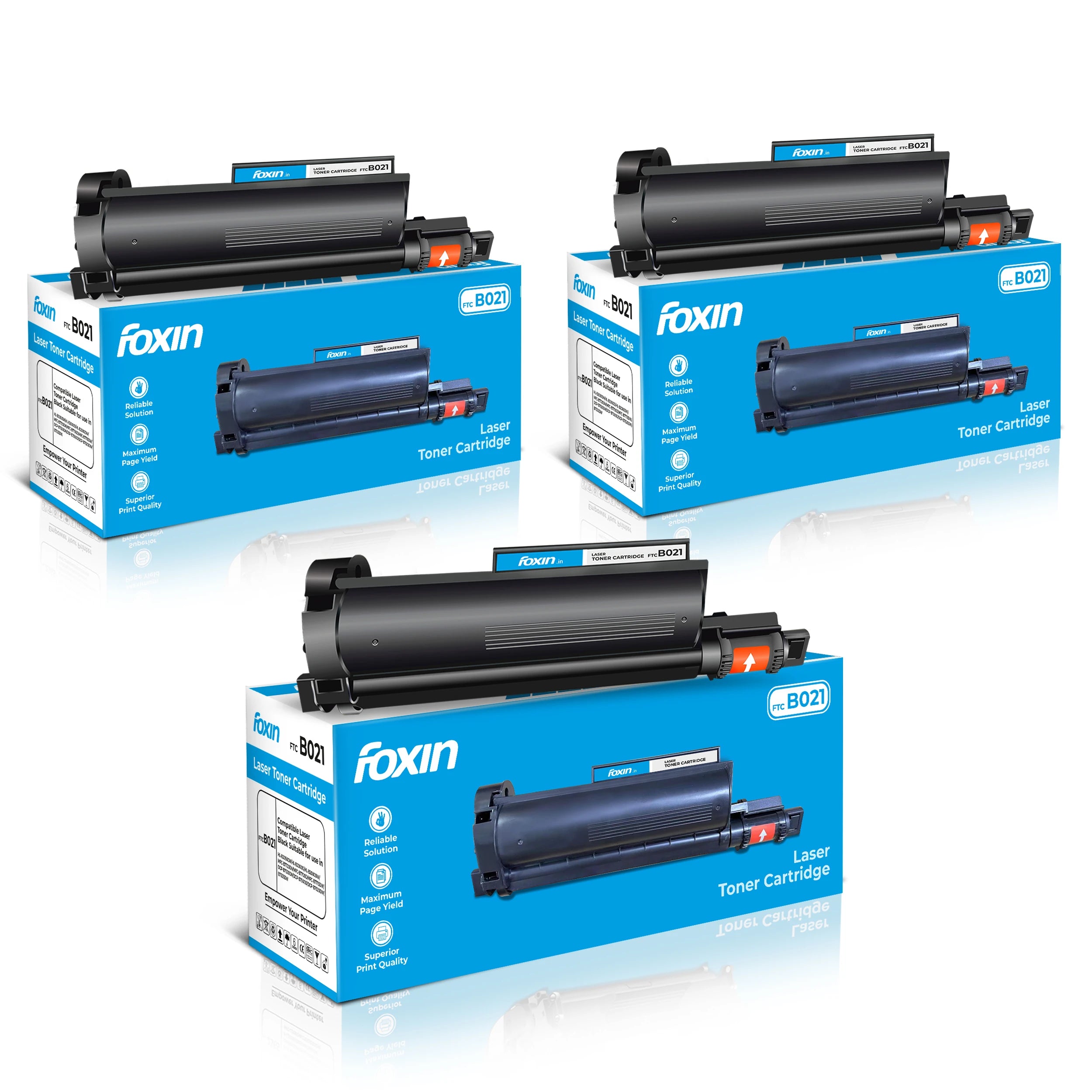 B021 Toner Cartridge - Set of 3