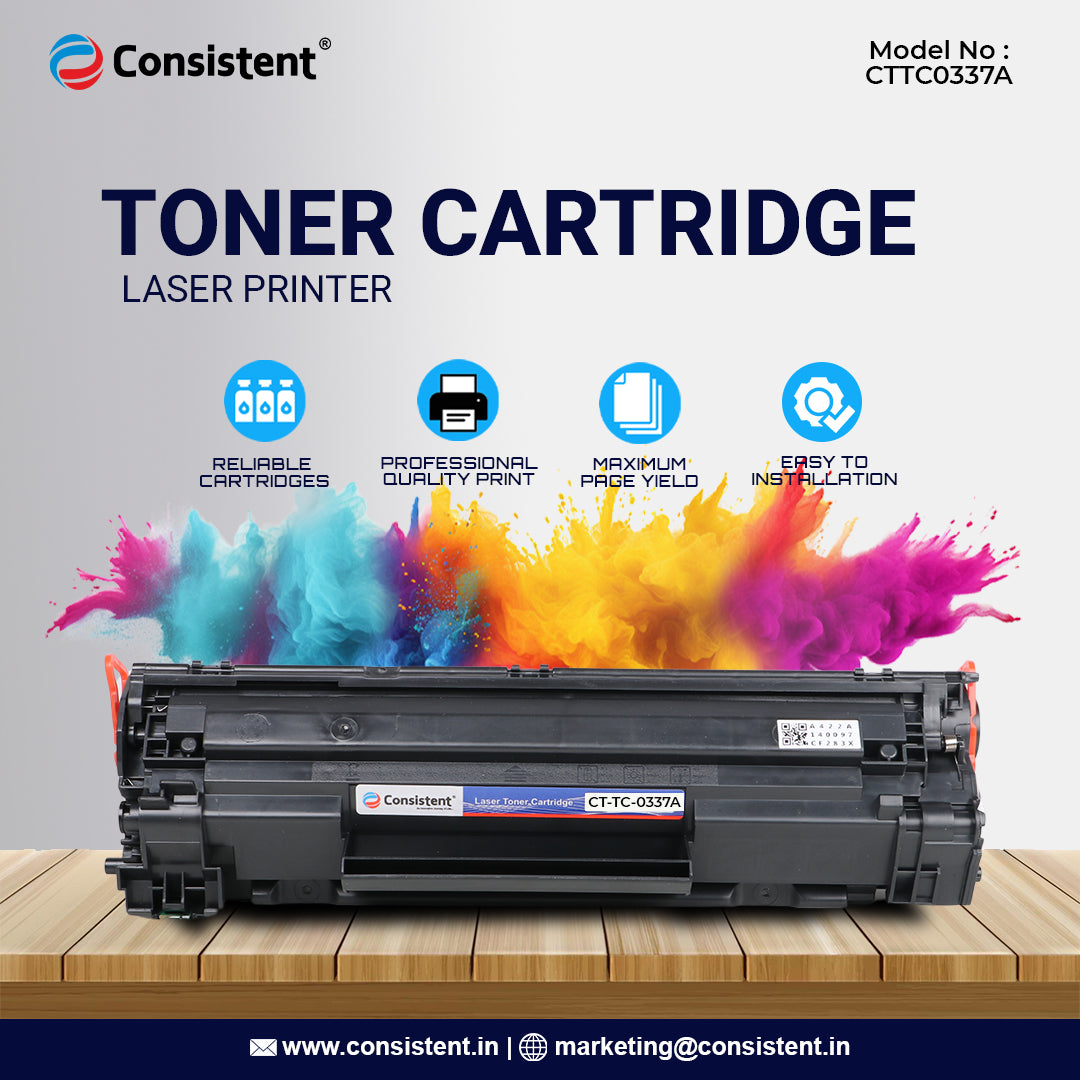 Consistent Laser Toner Cartridge(CTTC0337A) Canon i-SENSYS MF211, MF212w, MF215, MF216n, MF217w, MF222, MF223, MF224, MF226dn, MF229dw (1 pcs)