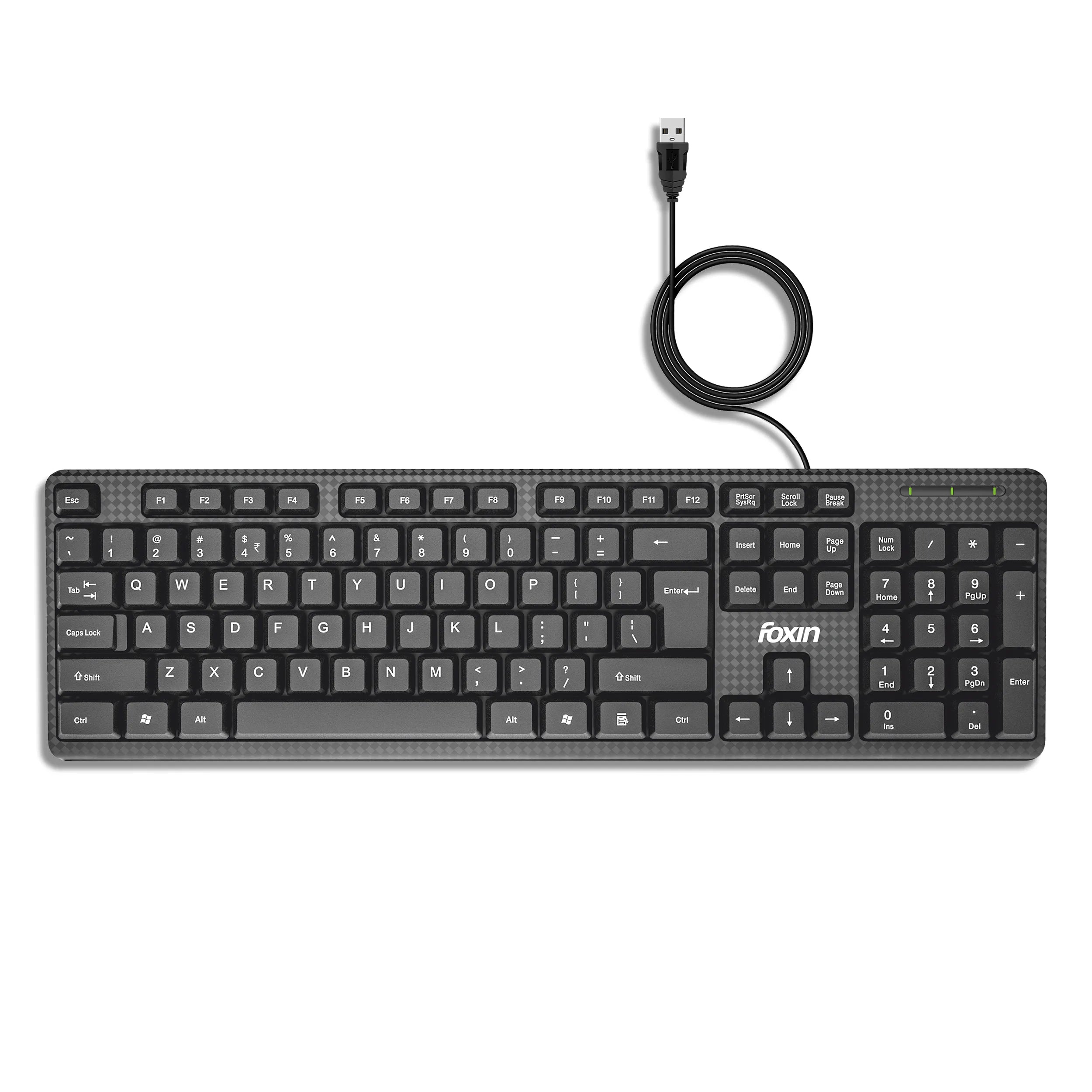 Keylite Wired USB Keyboard