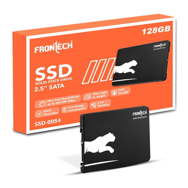 Frontech 128GB Internal SSD | 2.5" SATA3, 500/480 Mbps (SSD-0054)