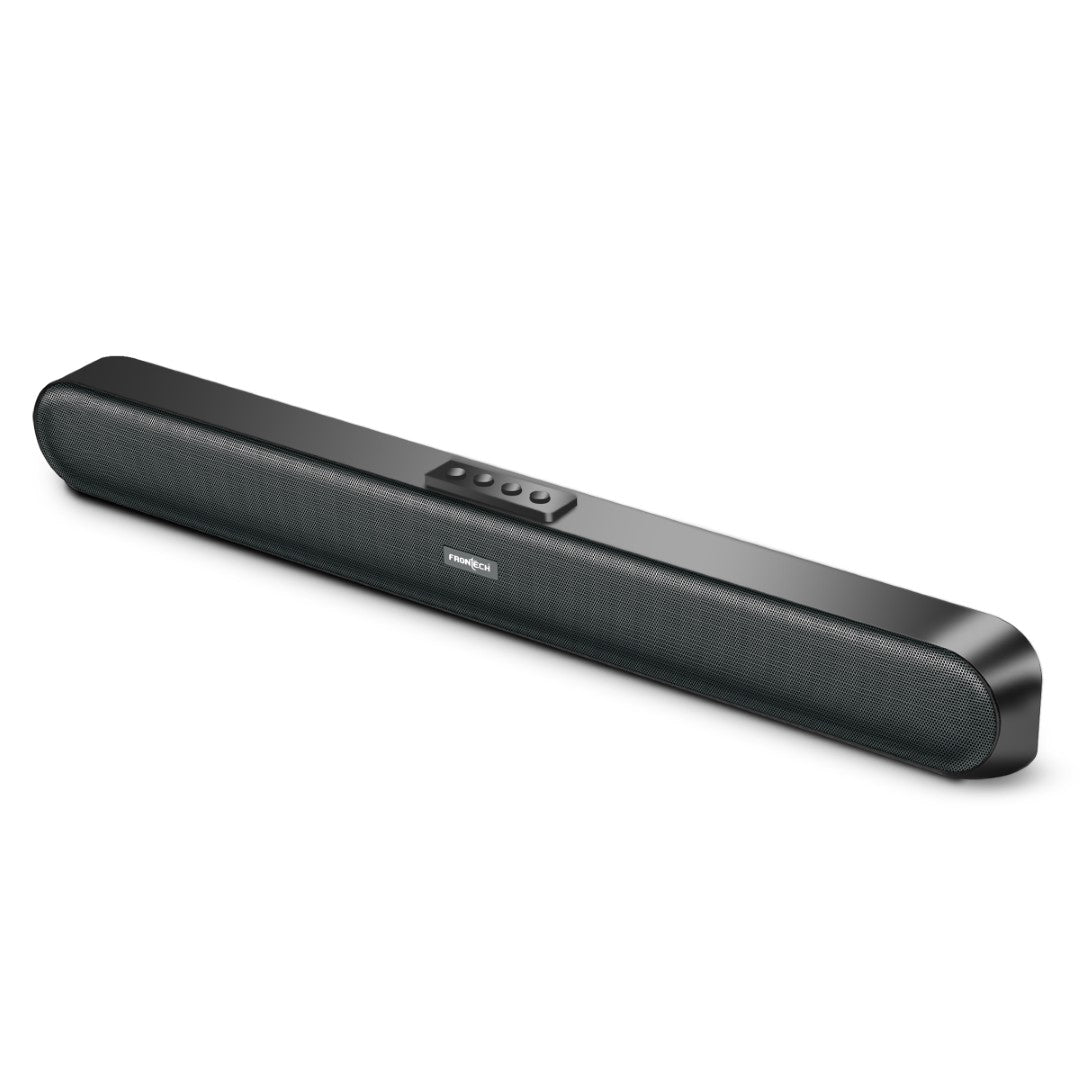 Frontech Mini Soundbar | Bluetooth 5.0, 1200mAh Battery, 30W Sound, TF Card Support (SW-0191)