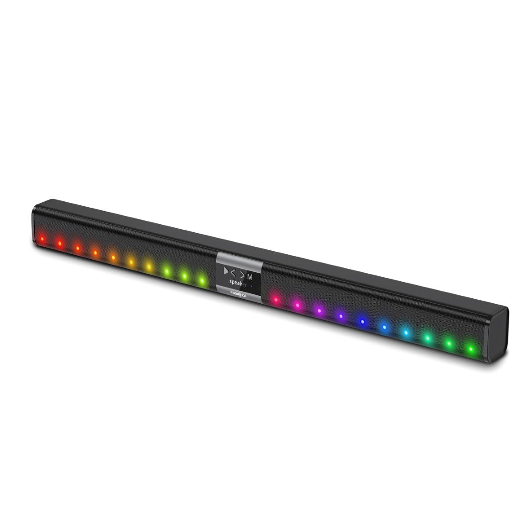 Frontech ECHOBAR Soundbar | 40W Dynamic Sound | Bluetooth 5.3 | Multi-Input Compact Design (SW-0192)