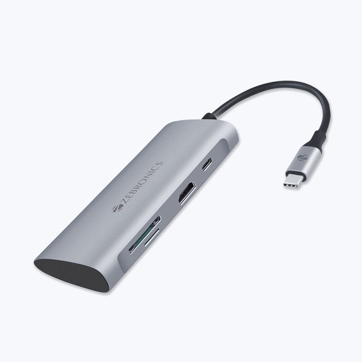 Zeb-TA1500UCVP – 7 in 1 USB Type C Multiport Adapter with USB, HDMI, SD, Micro SD, Type C PD