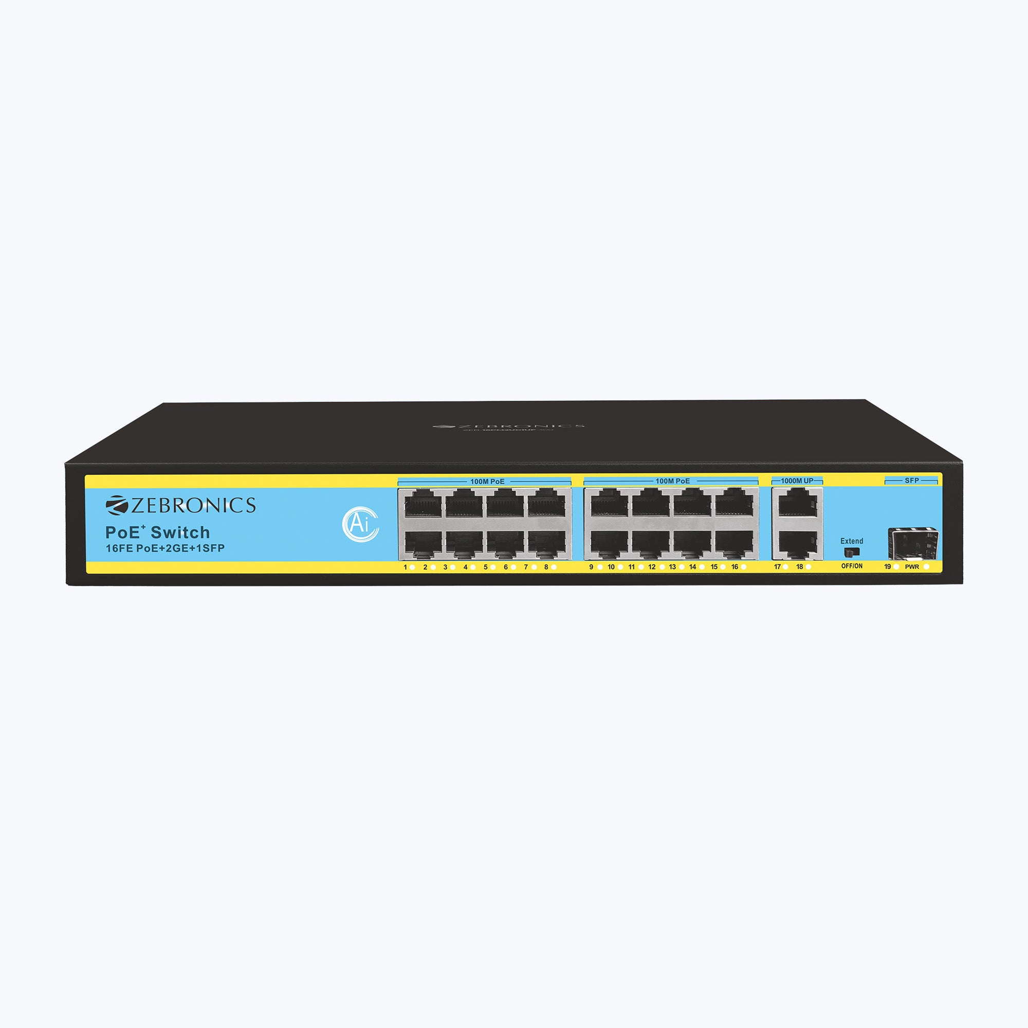 Zeb 16PM2UG1UF 300 - 16 Port POE Switch