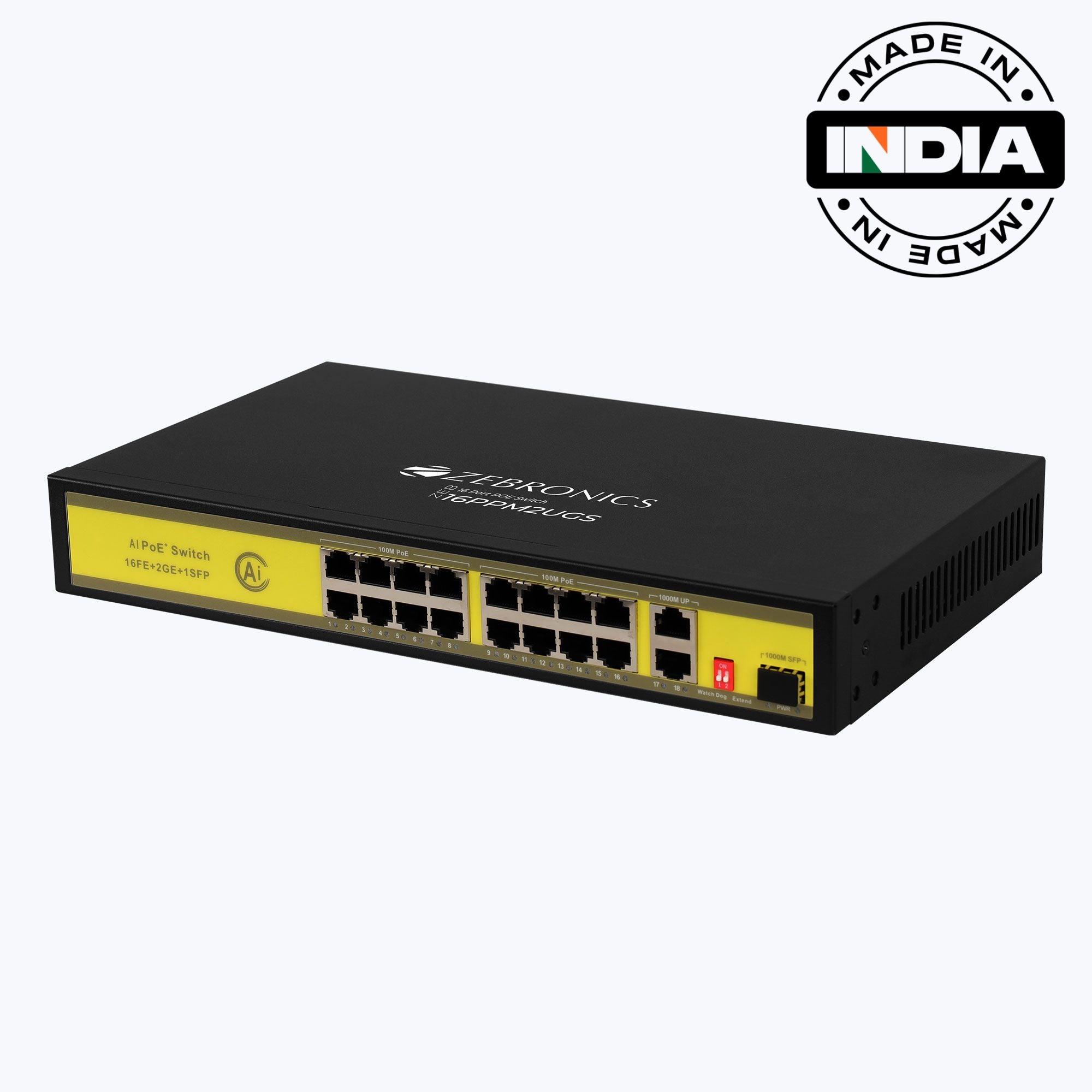 Zeb 16PPM2UGS - 16 Port POE Switch