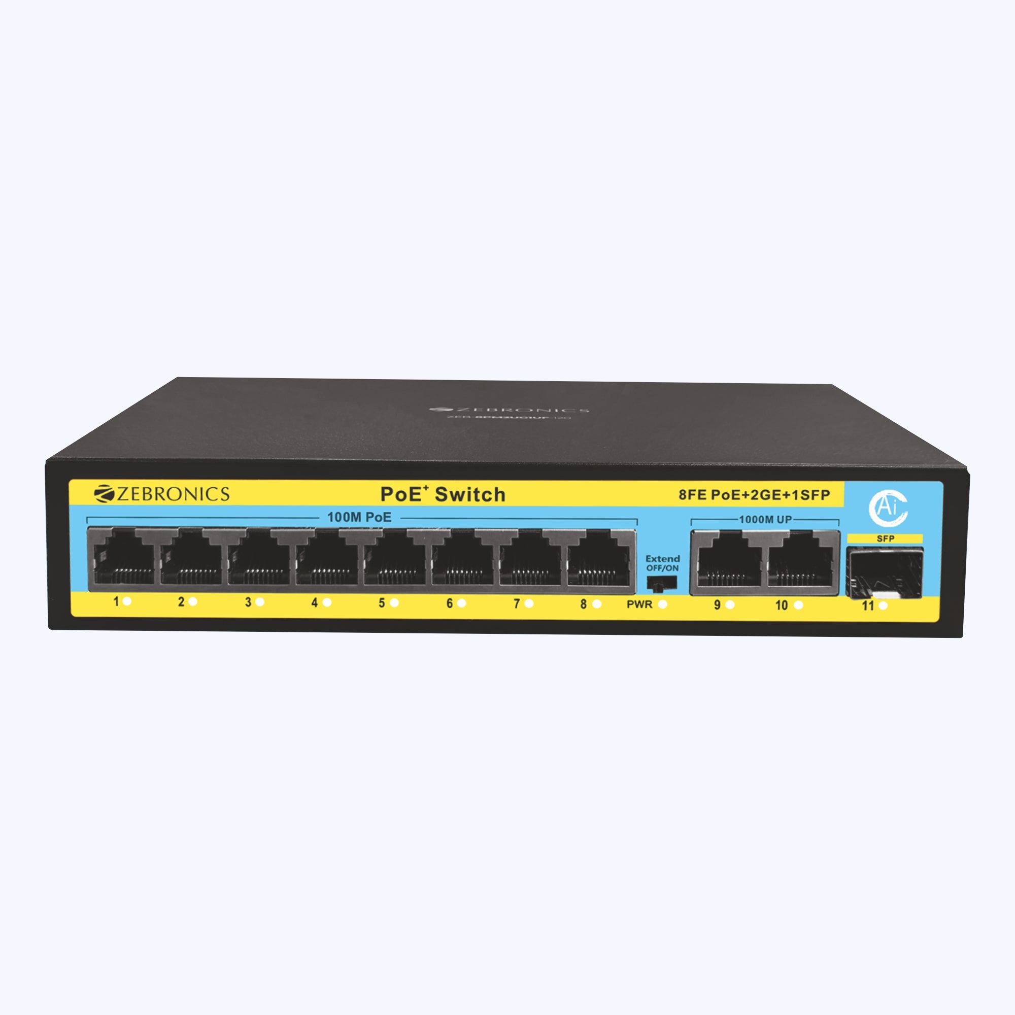 Zeb 8PM2UG1UF 120 - 8 Port POE Switch
