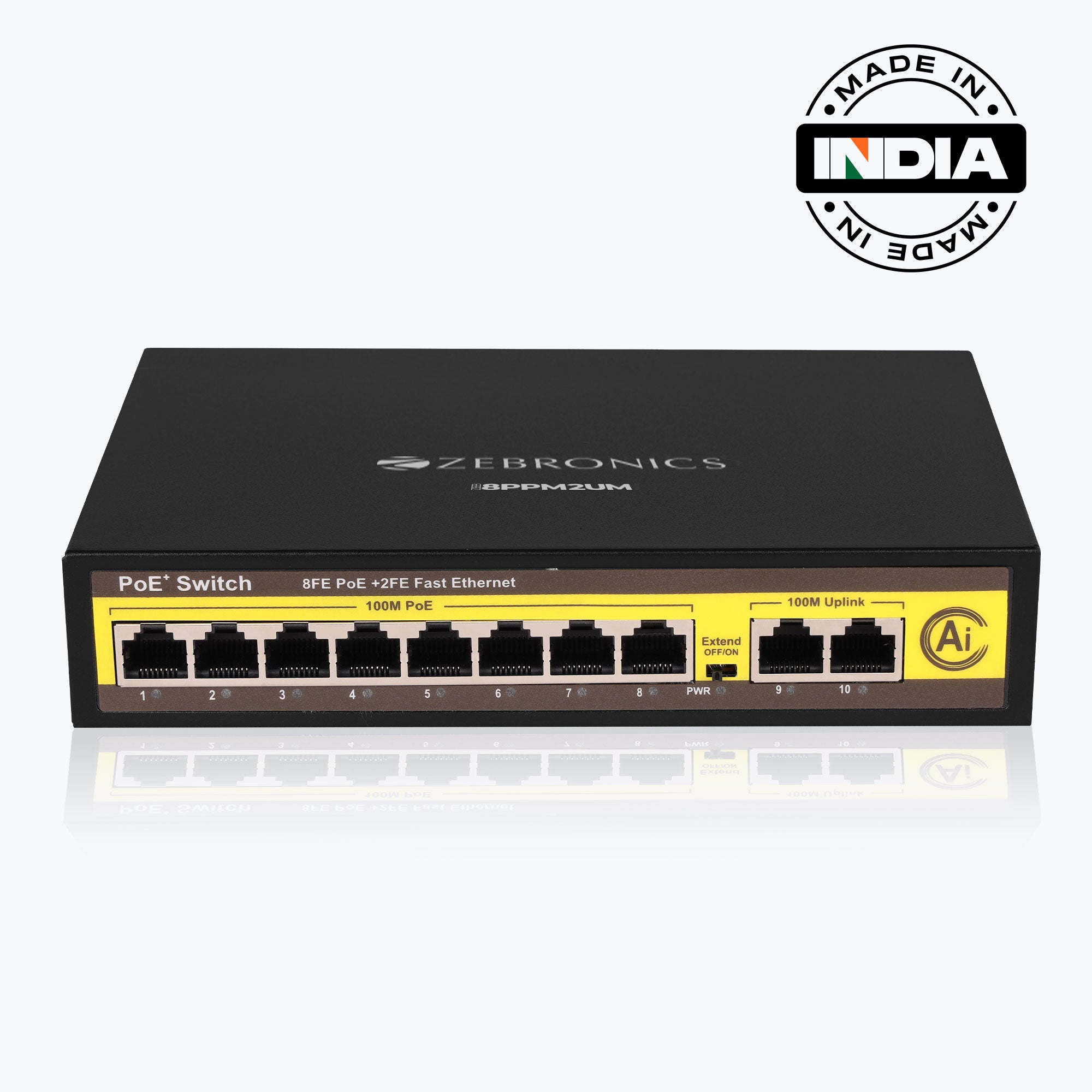 Zeb 8PPM2UM - 8 Port POE Switch