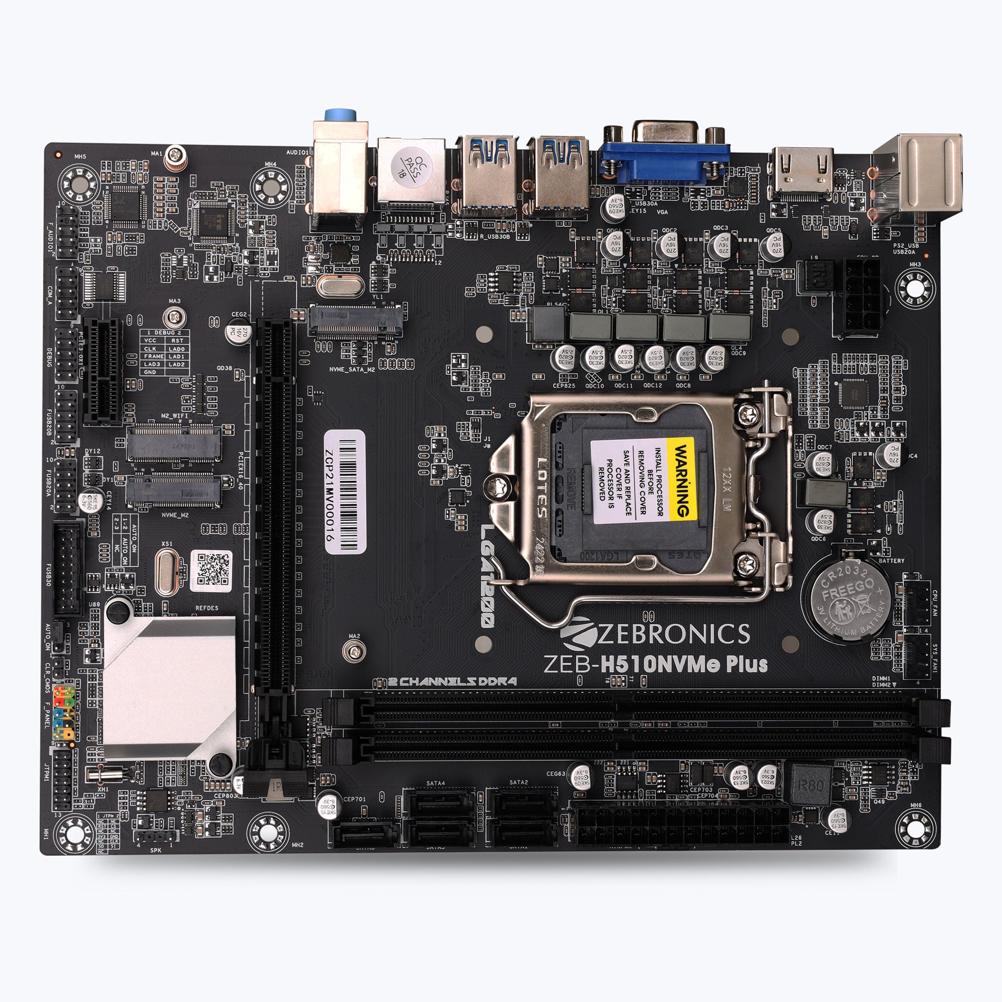 Zeb H510NVMe Plus - LGA 1200 Socket