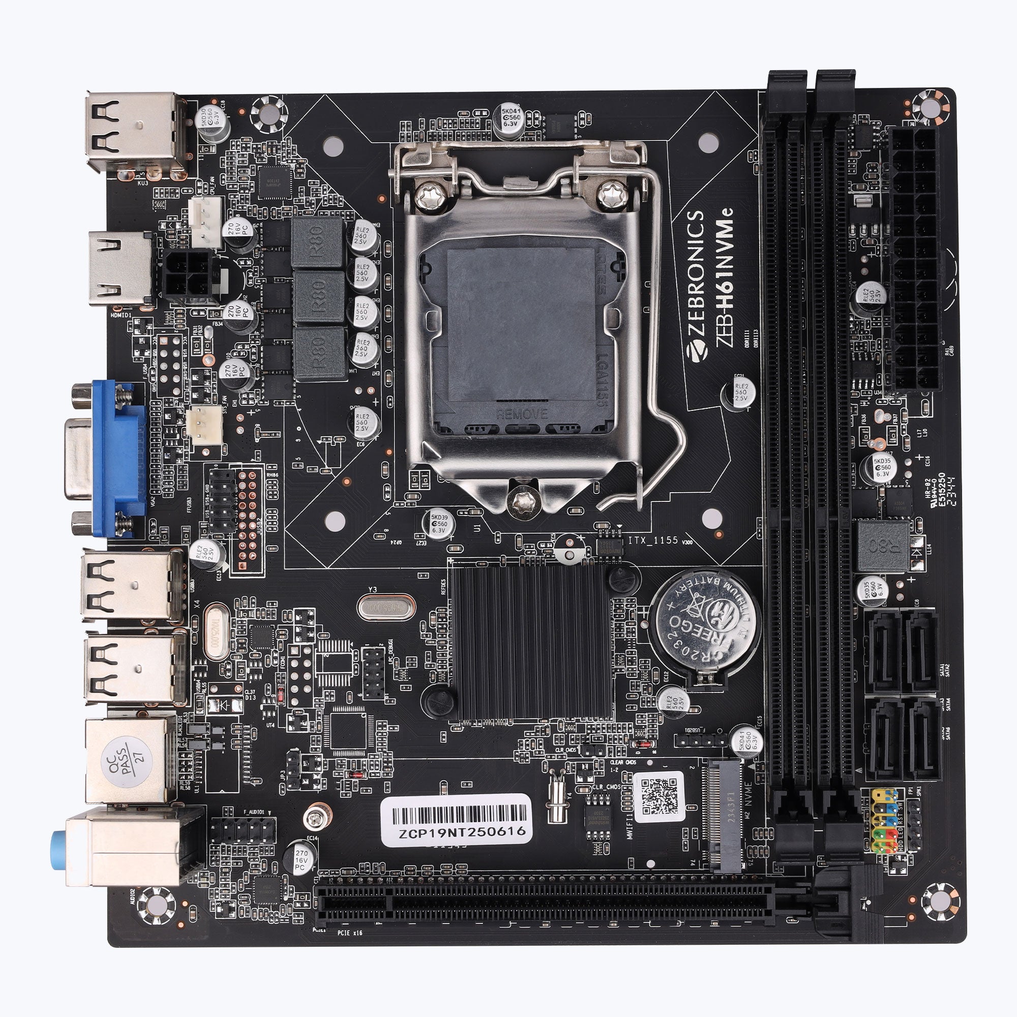 Zeb H61NVMe - LGA 1155 Socket