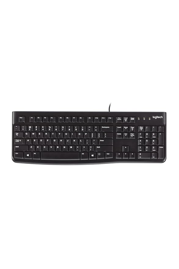 Logitech K120 Wired Keyboard for Windows