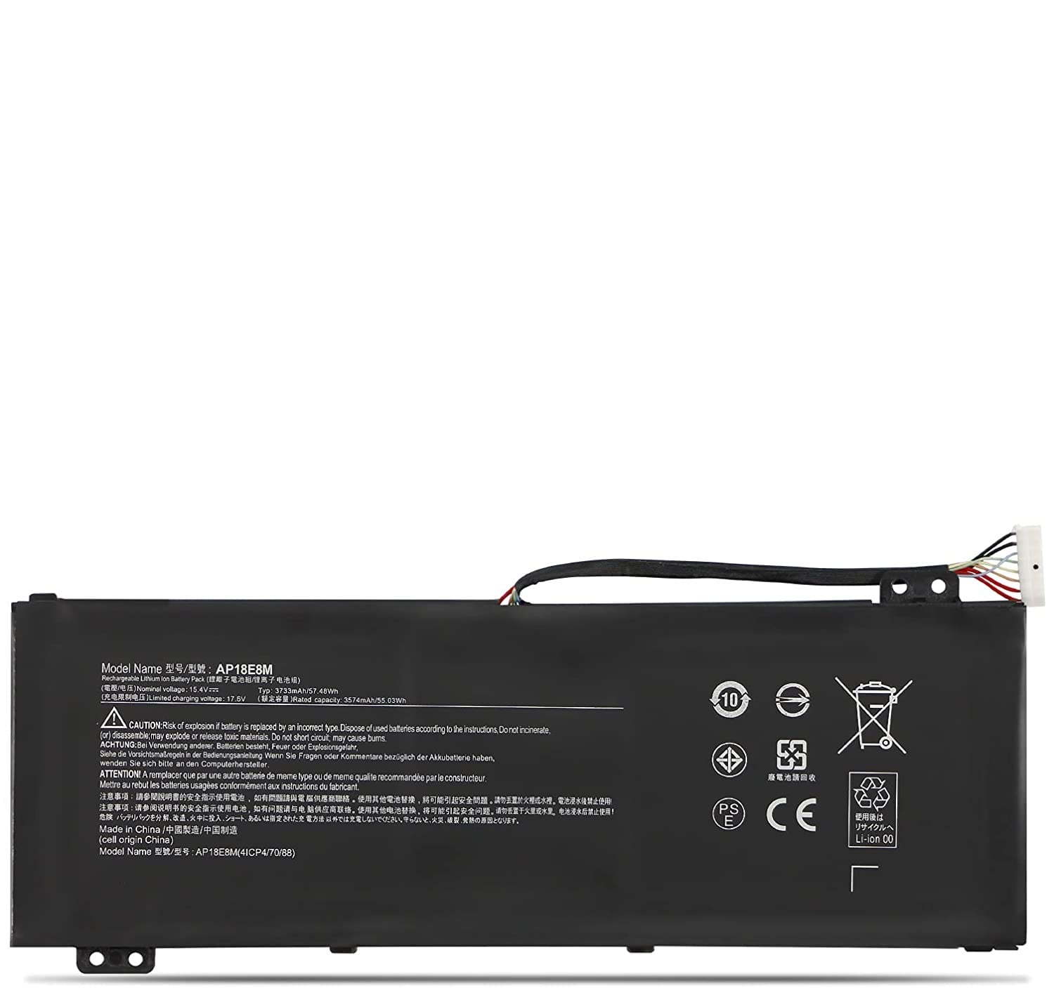 AP18E8M Battery for Acer