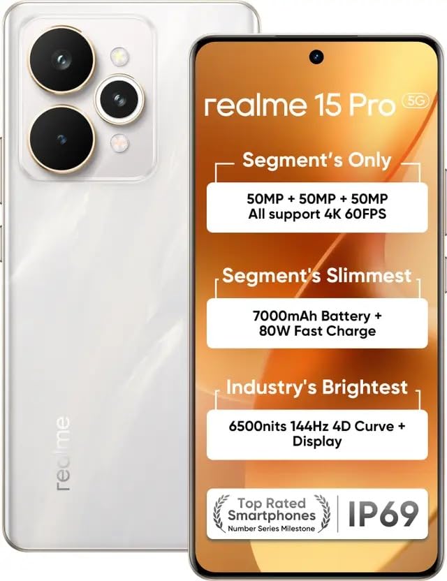 realme 15 Pro 5G ( 8GB RAM, 128GB Storage)