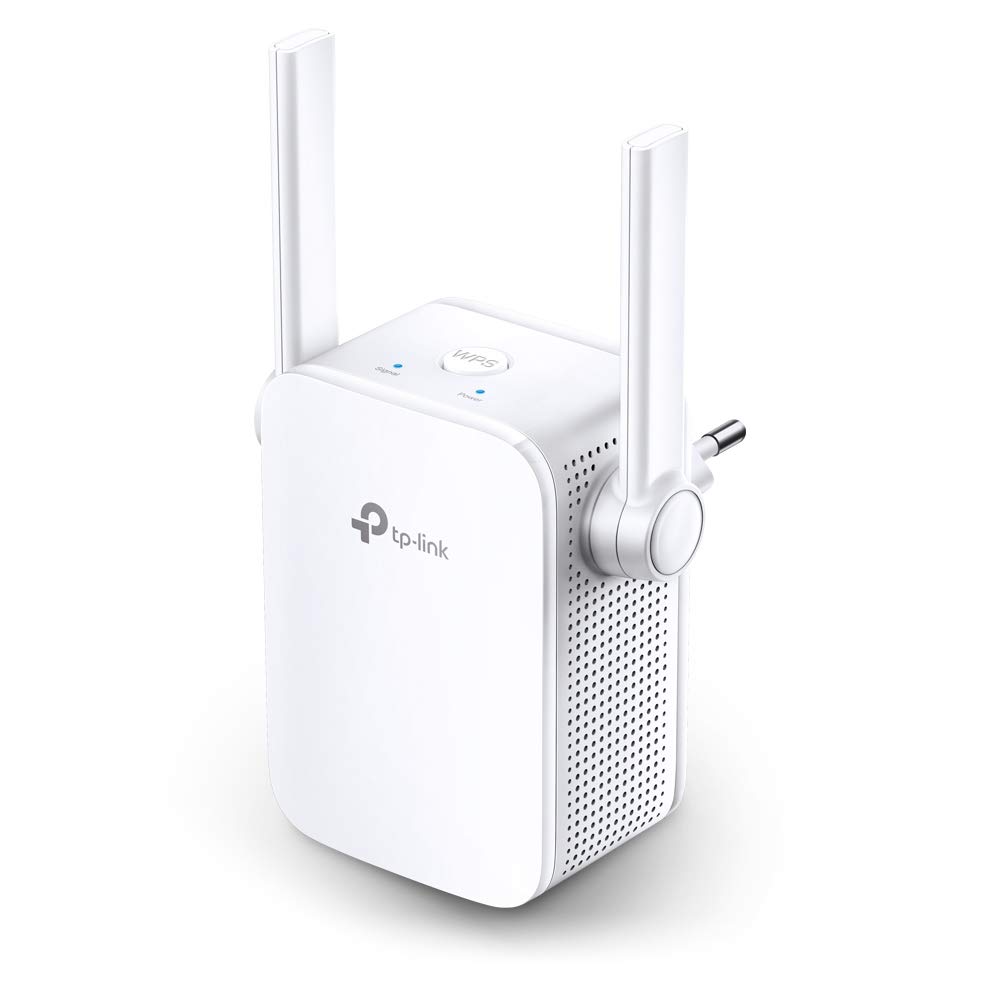 TP-Link TL-WA855RE, Single Band 300Mbps RJ45 Wireless Range Extender, Wi-Fi Booster, Broadband/Wi-Fi Extender, Hotspot with 1 Ethernet Port, Plug and Play, Access Point Mode, 2 Ext