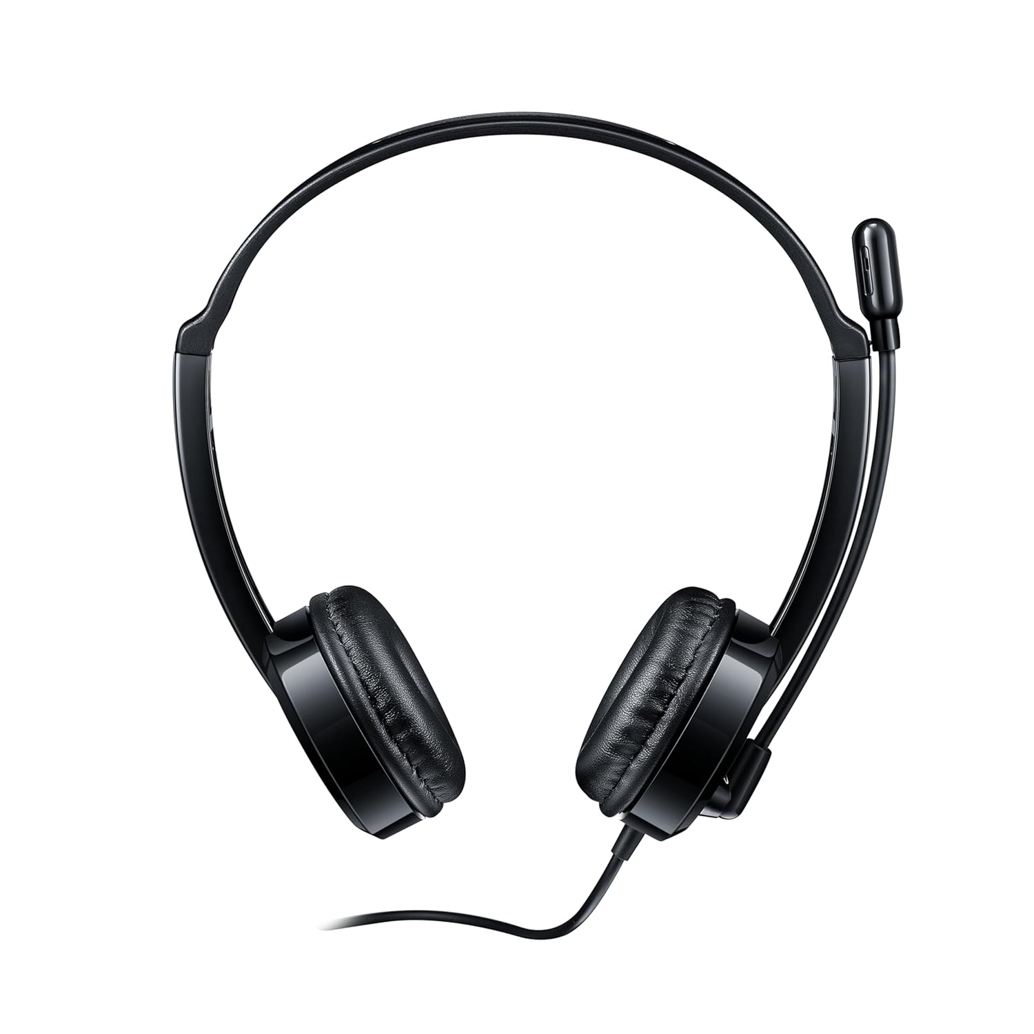 Rapoo H120 USB Stereo Headphone |On Ear Headphones with Noise-Reduction Microphone |Adjustable Headband & Rotatable Mic |Compatible with USB 3.0 & 2.0 Devices |1 Yr Warranty |Plug