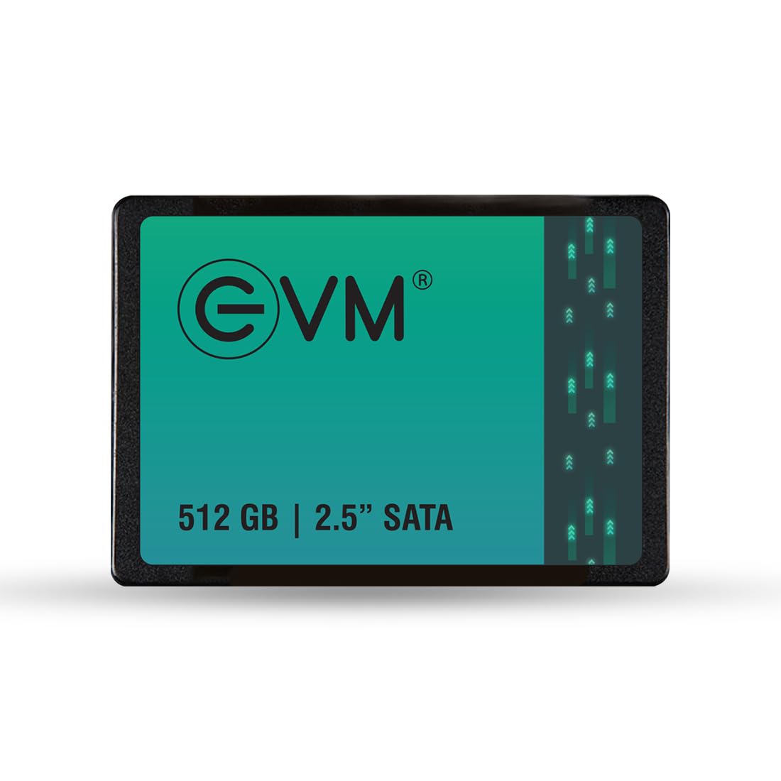 EVM 512GB 2.5-Inch SATA III Internal SSD – 550MB/s Read & 500MB/s Write, 3D NAND, 5-Year Warranty, Laptop & Desktop Solid State Drive (EVM25/512GB)