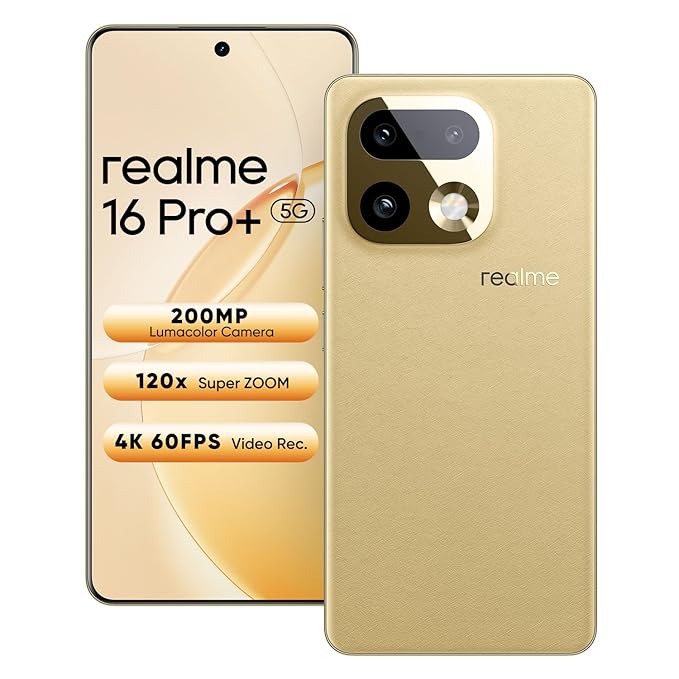 realme 16 Pro+ 5G Smartphone 8 256GB