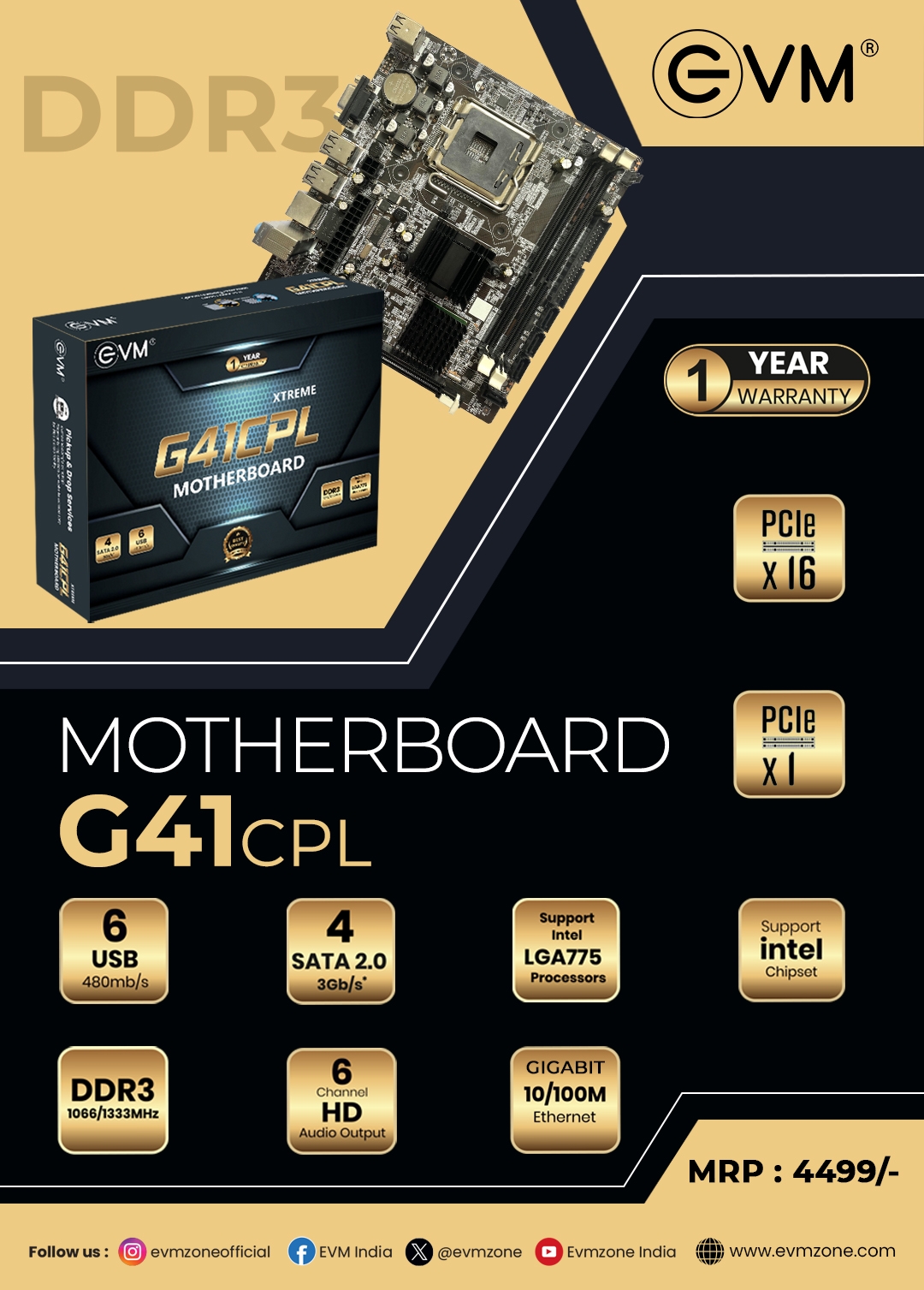 EVMG41-DDR3