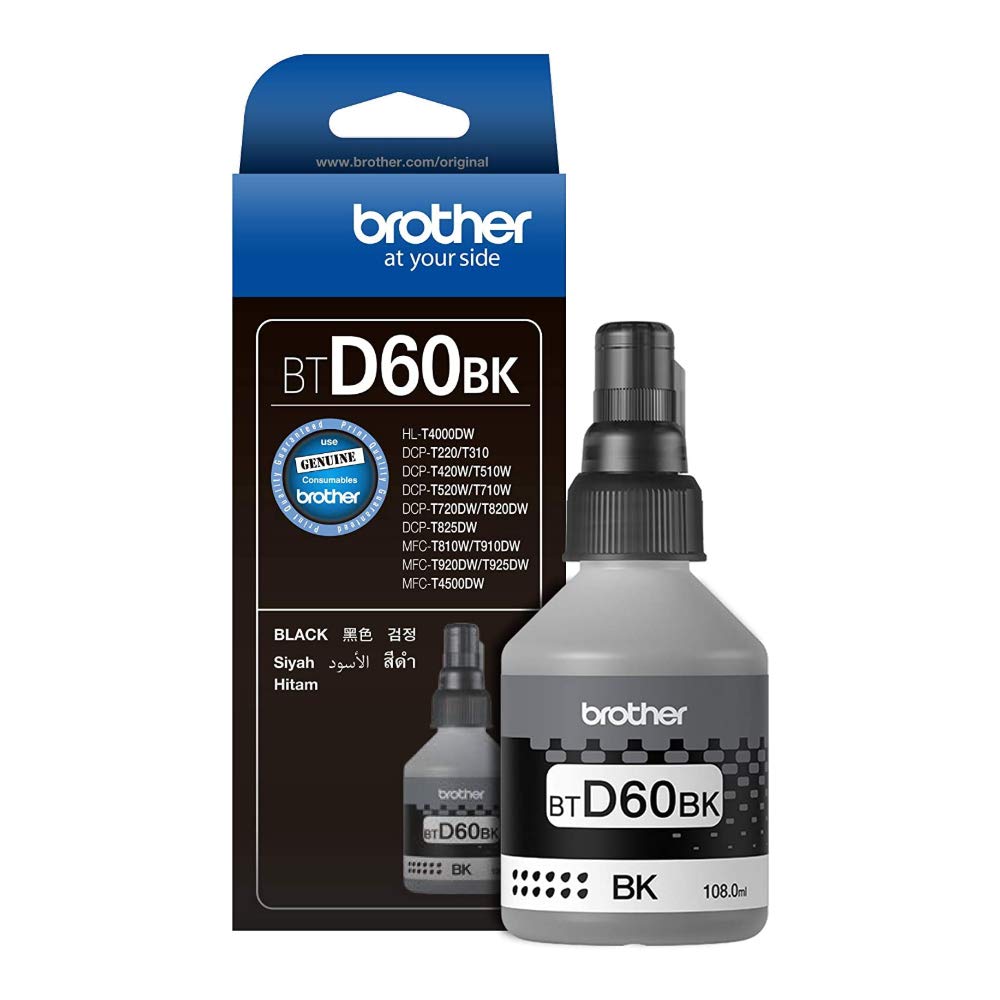 Brother BT-D60BK Black Ink Bottle