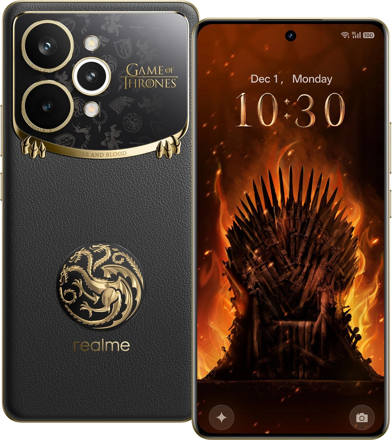 realme 15 Pro 5G Game of Thrones L.E (Dragonfire Black, 512 GB) (12 GB RAM)