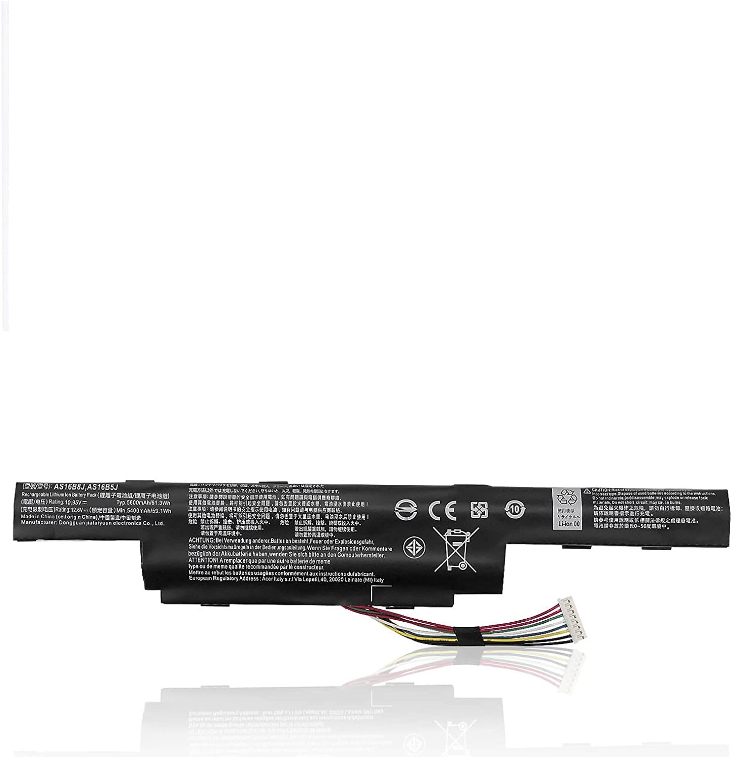 AS16B5J Laptop Battery for Acer Aspire E 15 E5-575G Series: E5-575-33BM E5-575G-53VG E5-575G-75MD E5-575G-5341 Battery