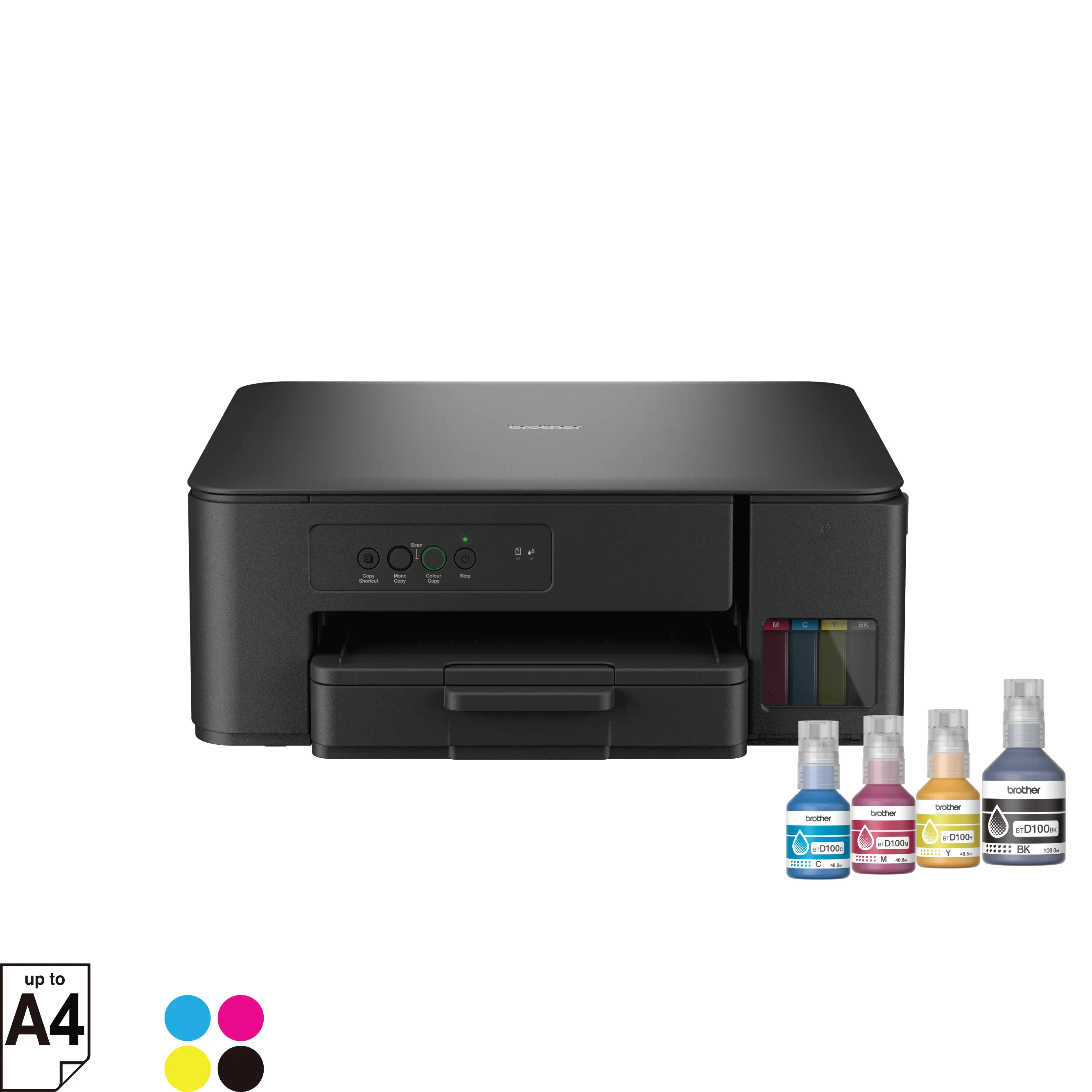 Brother DCP-T230 Multifunction (Print Scan Copy) Ink Tank Printer