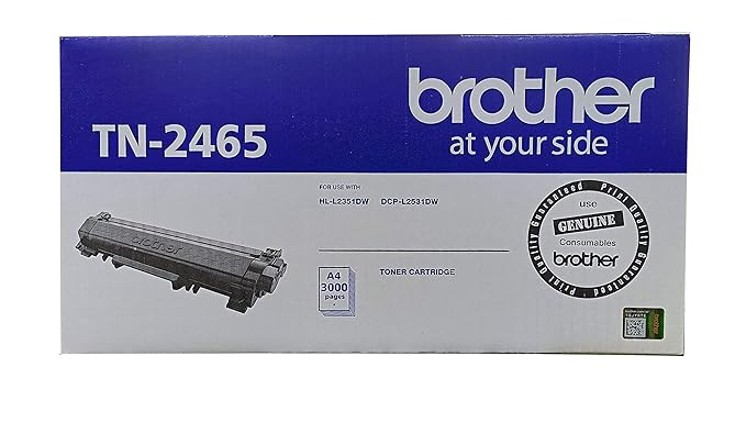 Brother TN 2465 Black Toner Cartridge