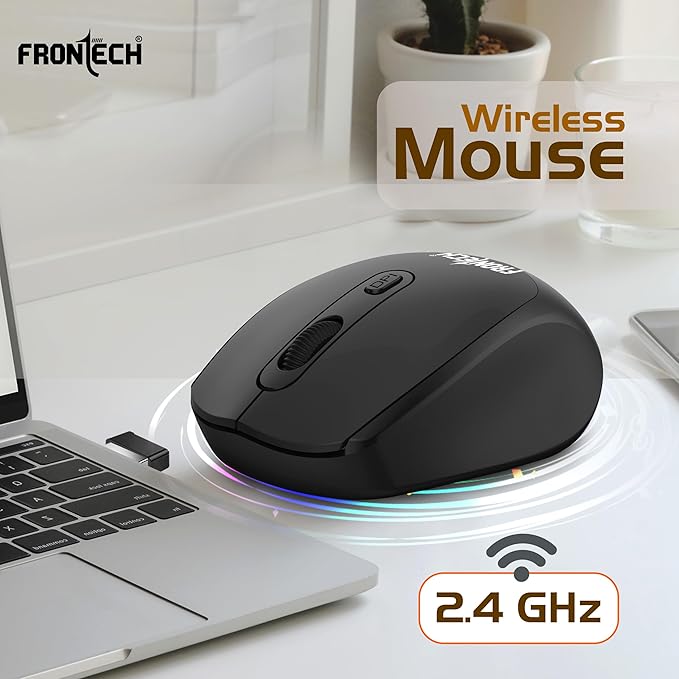 Frontech Wireless Mouse MS-0074