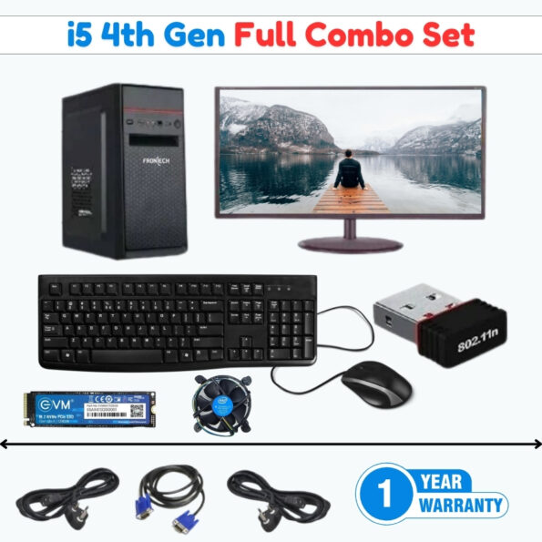 i5 4th Gen Full Combo Set Desktop  computer