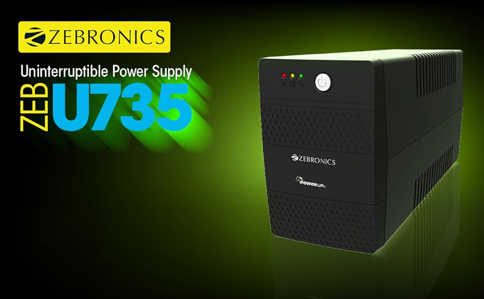 ZEBRONICS U735 600VA/360W UPS