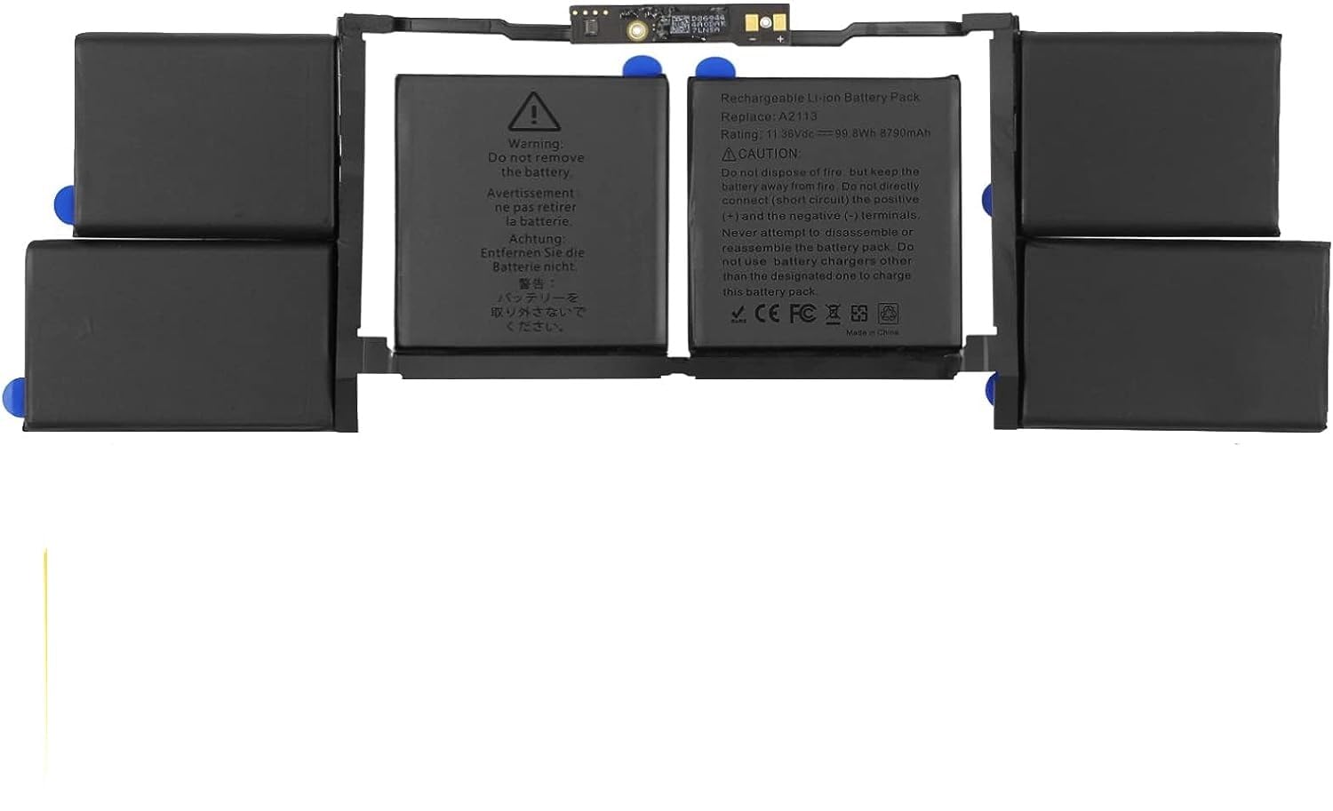 A2113 Battery for MacBook Pro 16 Inch