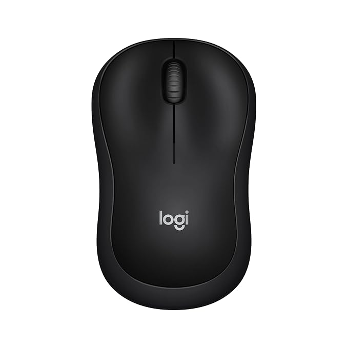 Logitech M220 Silent Wireless Mouse for PC (USB Receiver, Black)
