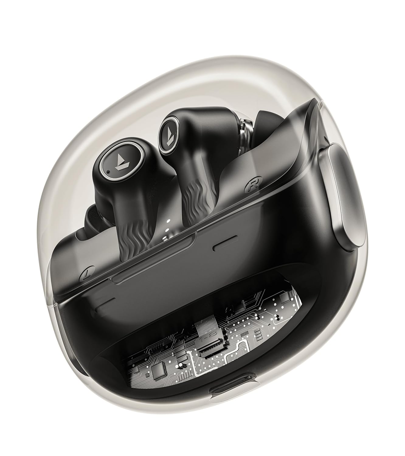 boAt Nirvana Crystl Active Noise Cancellation True Wireless Bluetooth Earbuds