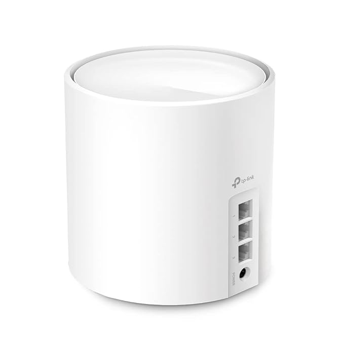 TP-Link Deco X50(3-Pack) AX3000 Mesh System, AI-Driven, Coverage up to 6500ft², 3000 Mbps Gigabit Dual Band Router, WiFi Extender Booster, Gaming & 4K, Alexa & Google Home