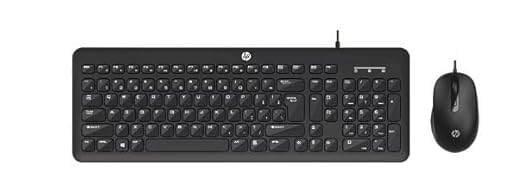 HP KM160 Wired Mouse and Keyboard Combo
