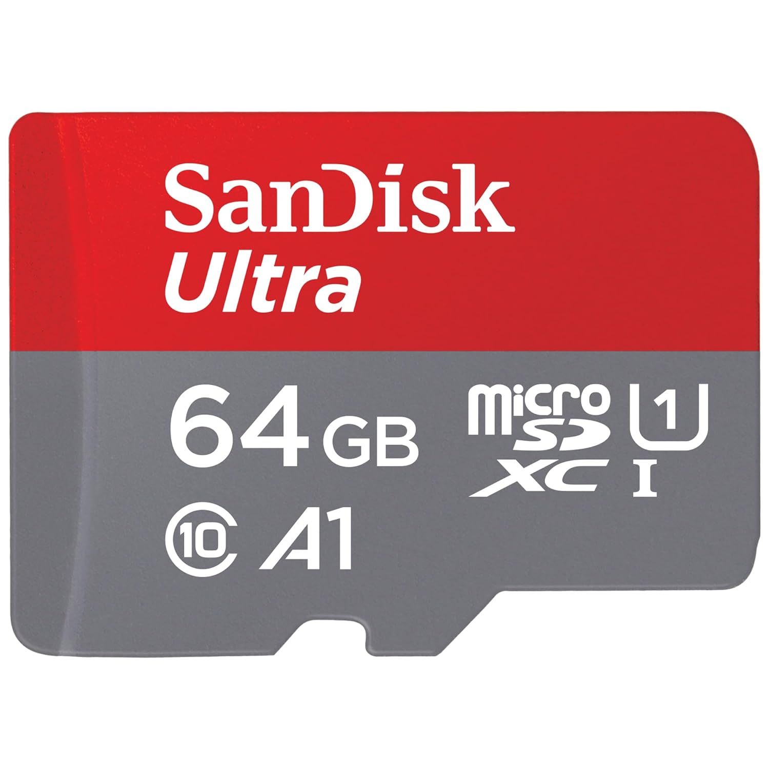 SanDisk Ultra 64GB microSDXC UHS-I Memory Card – 140MB/s Read Speed, Class 10, A1 Rated (10-Year Warranty)