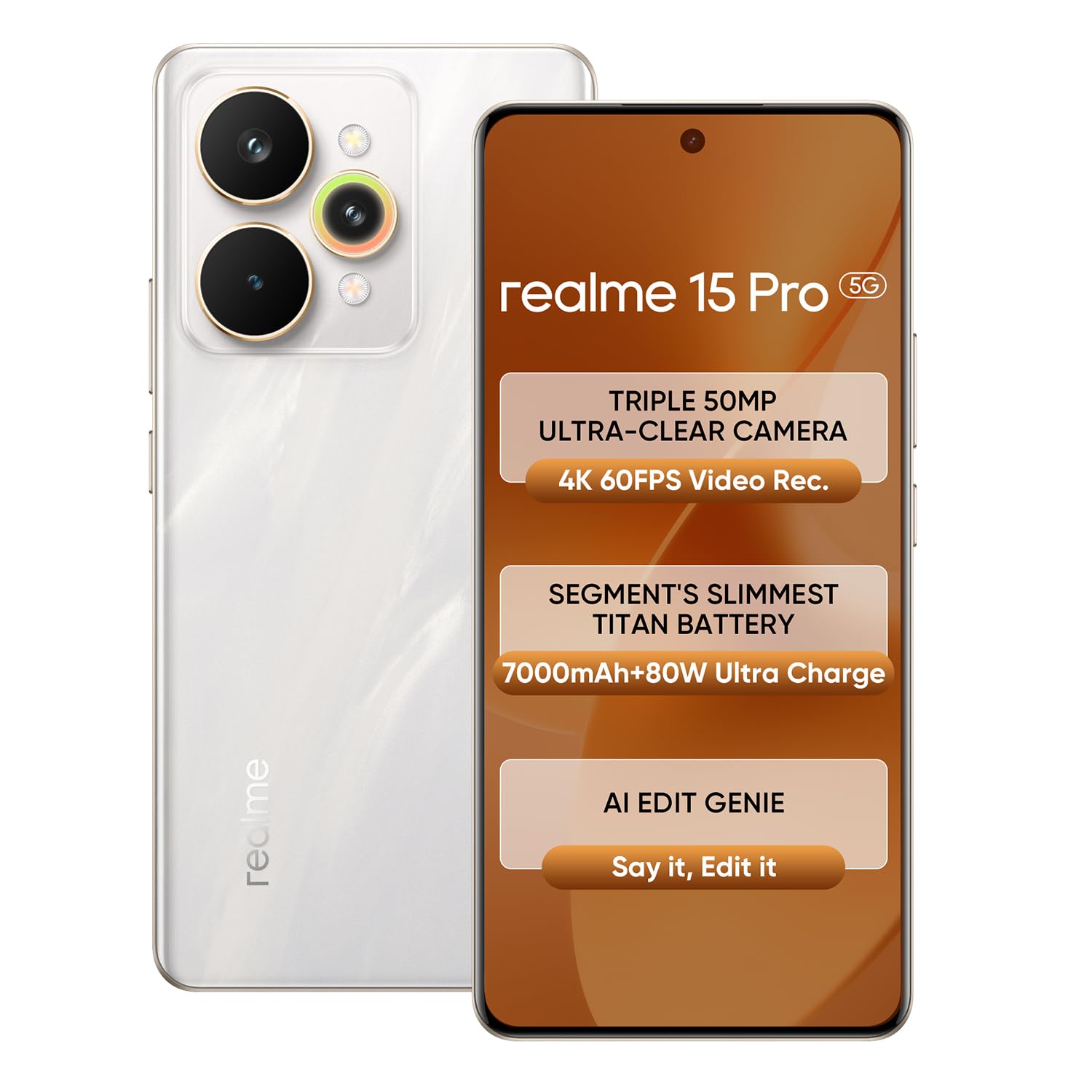 realme 15 Pro 5G Smartphone 12+256GB