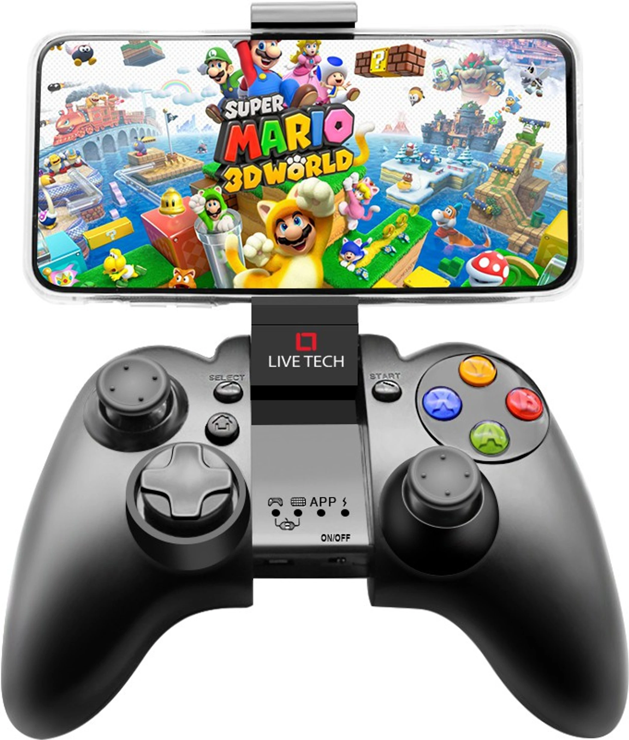 Live Tech Yo!Man Wireless Gamepad (Bluetooth, Multi-Platform Support)