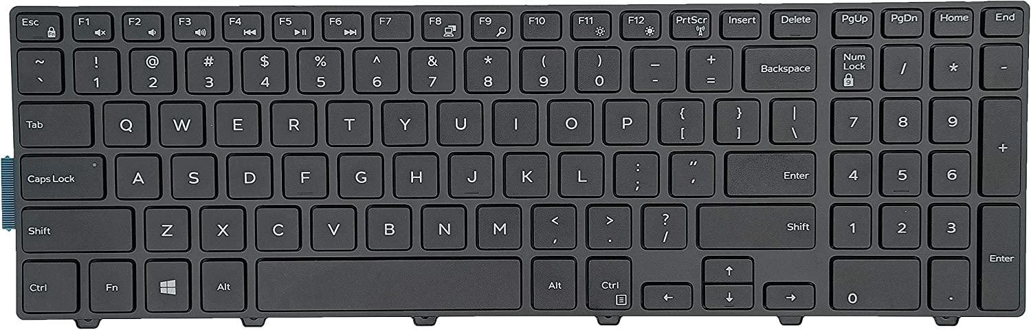 Replacement Keyboard for Dell Inspiron 15 3000 Series