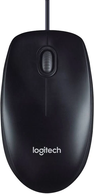 Logitech M90 Wired USB Mouse (Black)