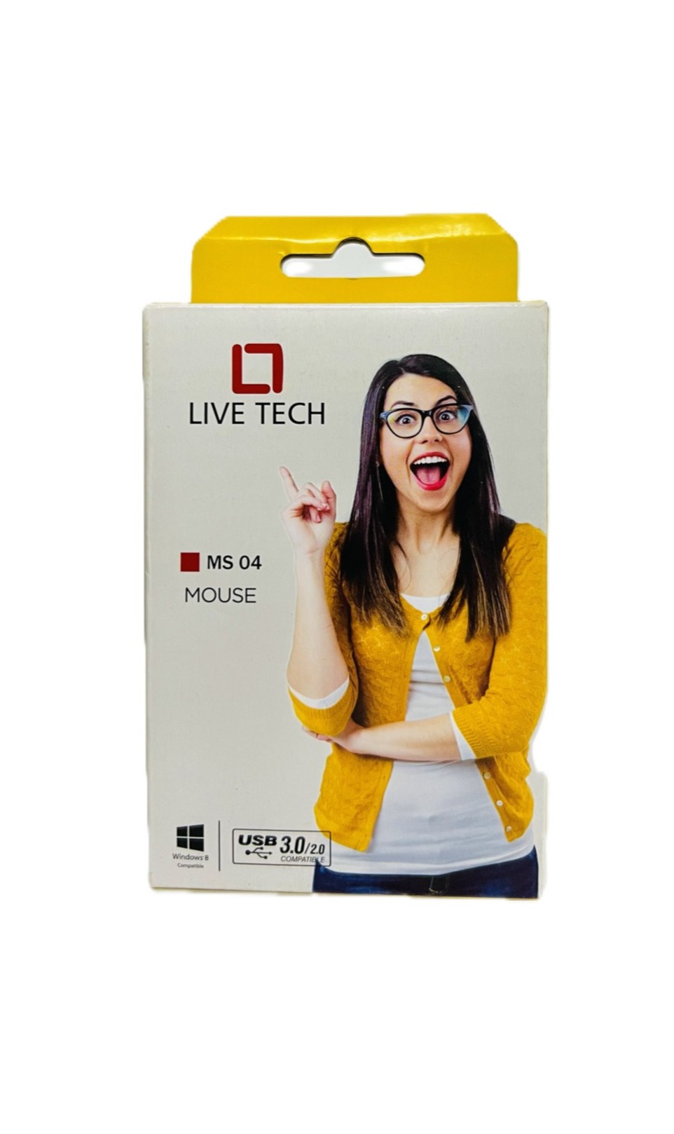 Mouse   Live Tech MS-04 USB Wired Mouse (Black) Budget Mouse